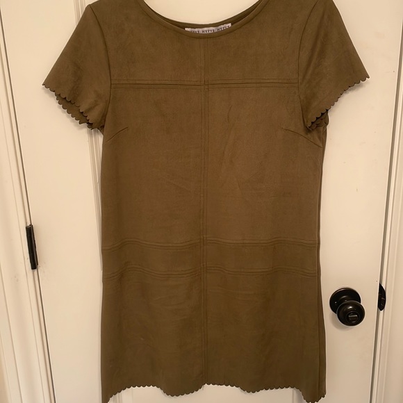 HYFVE Dresses & Skirts - Short sleeve army green dress size Medium.
